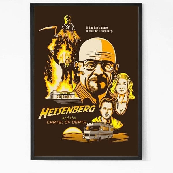 Breaking Bad Heisenberg Wall Art