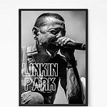 Chester Bennington From Linkin Park Wall Art