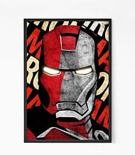 Coimc Iron Man Wall Art