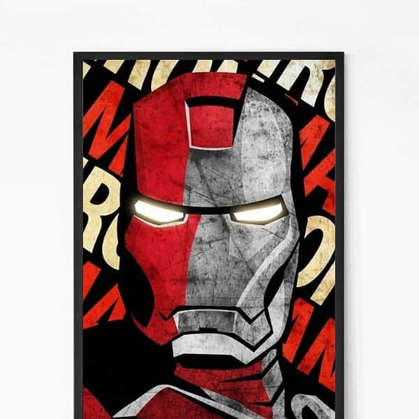 Coimc Iron Man Wall Art