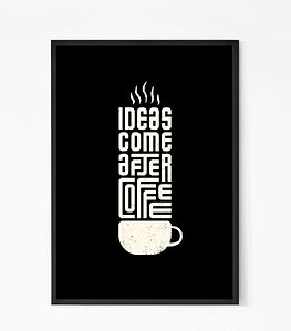 Creative Coffee Quote Wall Art