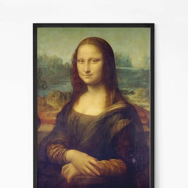 Da Vinci Mona Lisa Painting Wall Art