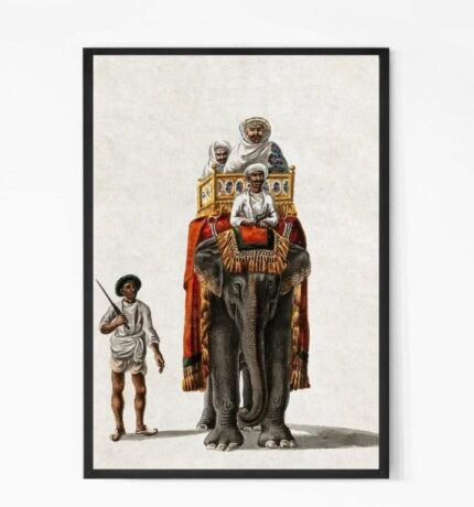 Elephant Whisperer Painting Wall Art