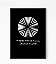 Focus Quote Wall Art