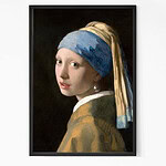 Girl with a Pearl Earring Painting Wall Art