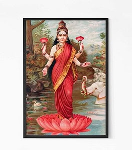 Goddess Lakshmi Wall art