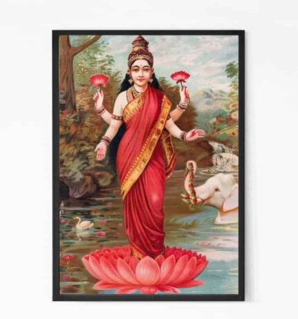 Goddess Lakshmi Wall art