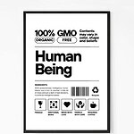 Human Being Profile Wall Art