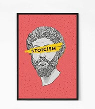 Inspirational Stoicism Wall Art