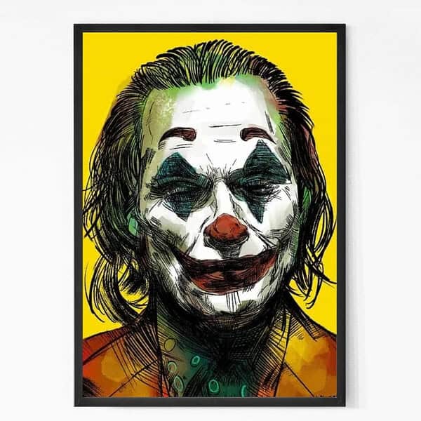 Joker wall art canvas