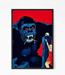 King Kong Movie Poster Wall Art