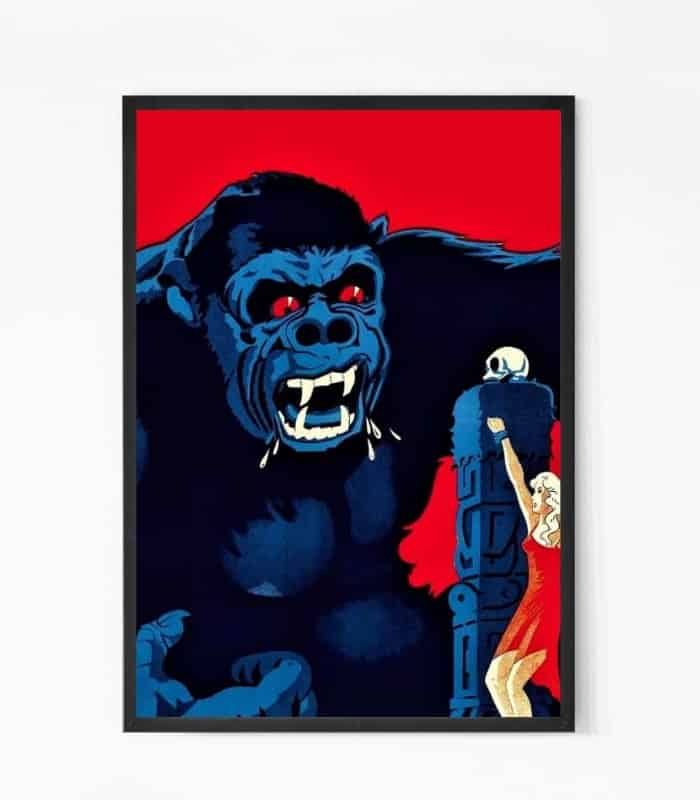 King Kong Movie Poster Wall Art