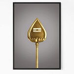 Lord Murugan Vel Spiritual Wall Art