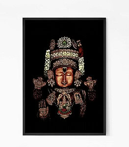 Lord Tirupati Balaji Wall Art