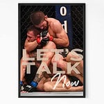 MMA Khabib Nurmagomedov FIGHT Wall Art