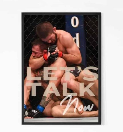 MMA Khabib Nurmagomedov FIGHT Wall Art