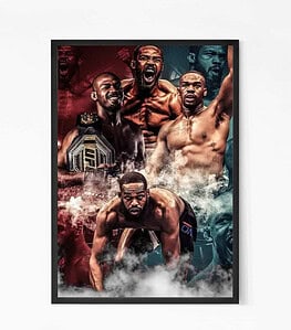 MMA Legend Jon Jones Wall Art