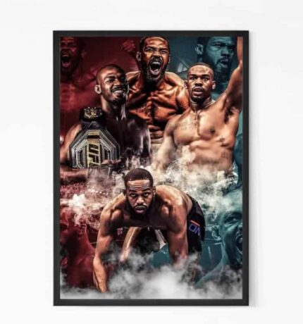 MMA Legend Jon Jones Wall Art