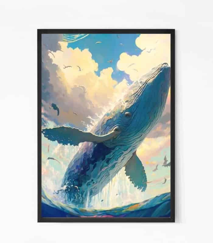 Magnificent Whale Wall Art