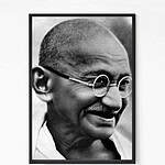 Mahatma Gandhi Photograph Wall Art