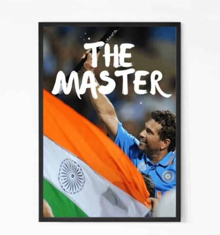 Master Sachin Tendulkar Wall art