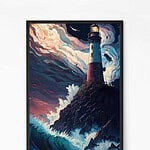 Mesmerizing Lighthouse Wall Art