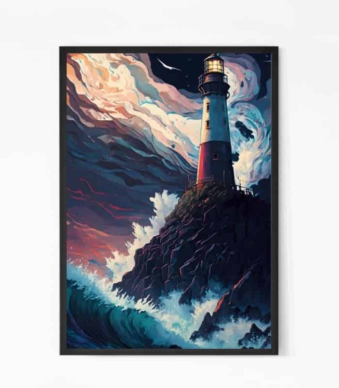 Mesmerizing Lighthouse Wall Art