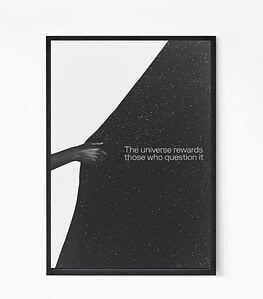Buy Universe Rewards Quote Wall Art