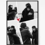Black and White Love Portrait Frame