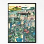 Buy Namma Bengaluru Map Wall Art