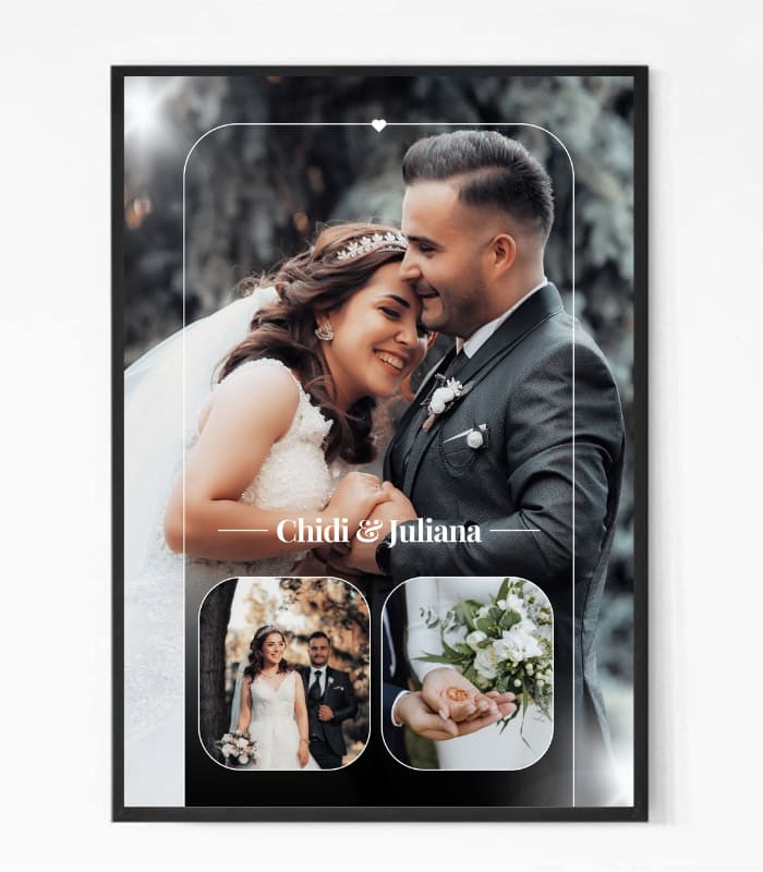Wedding Moment Focus Photo Frame