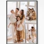 Custom Framed Family Collage Photo