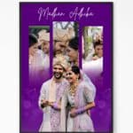 Customized Wedding Photo Frame