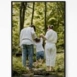 Fullscape Framed Family Photo