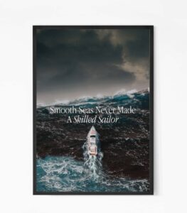 Skilled Sailor QuoteWall Art