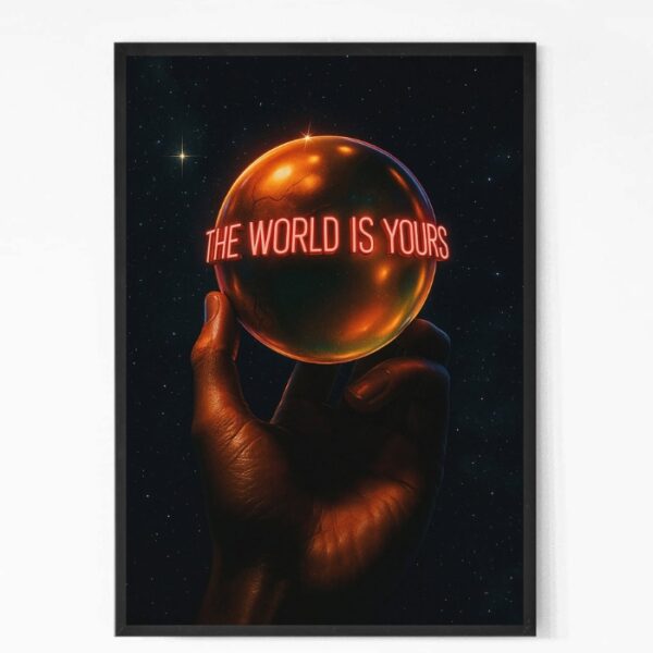 The World is Yours Wall Art