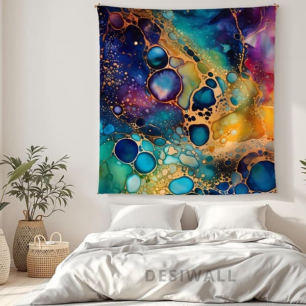 Buy Rainbow Colors Tapestry Wall Art