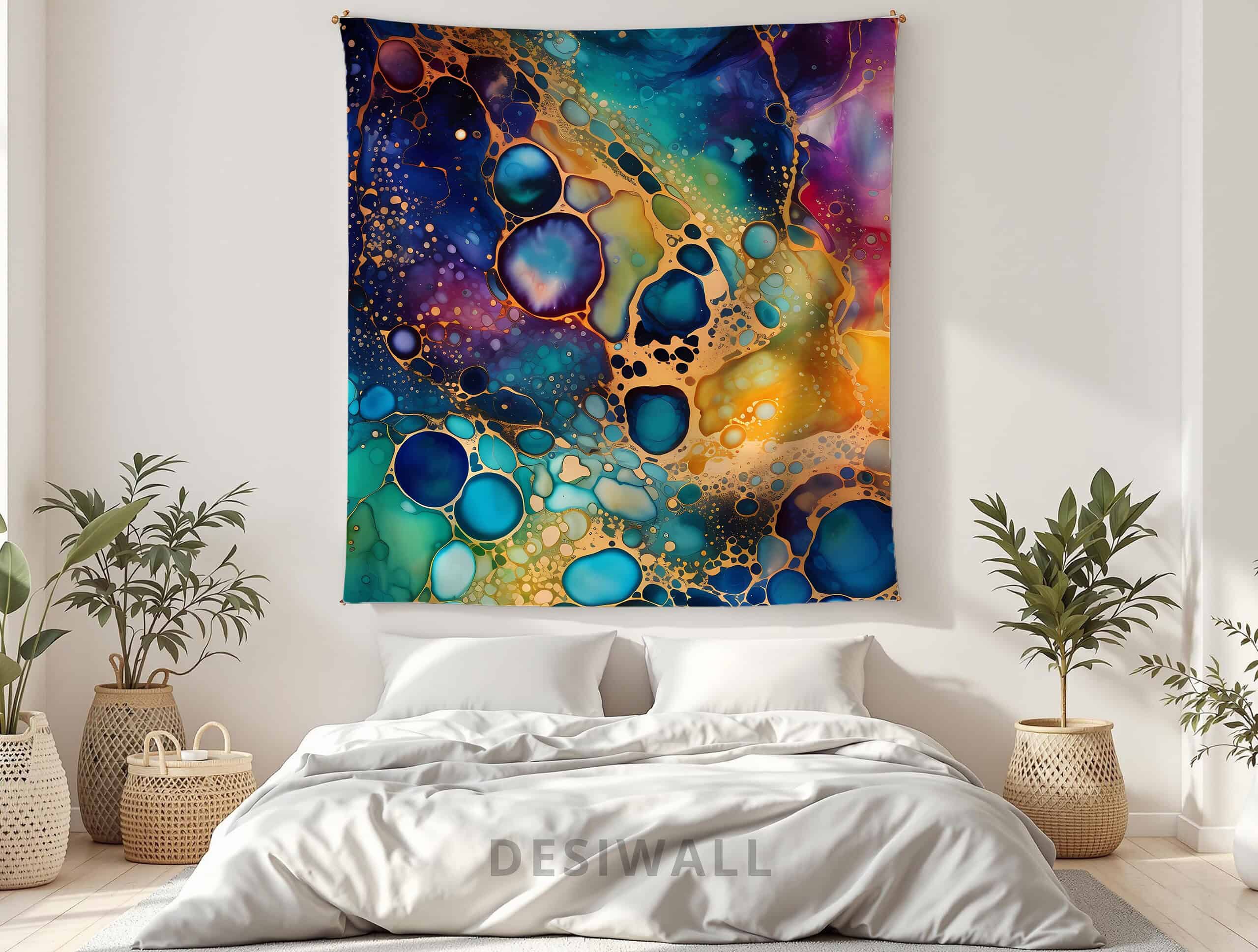 Buy Rainbow Colors Tapestry Wall Art