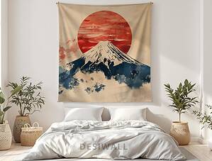 Buy Mount Fuji Tapestry Wall Art