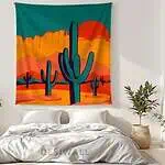 Wild West Desert Tapestry Wall Art
