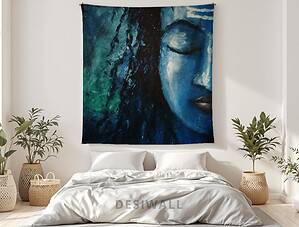 Lord Siva Tapestry Wall Art