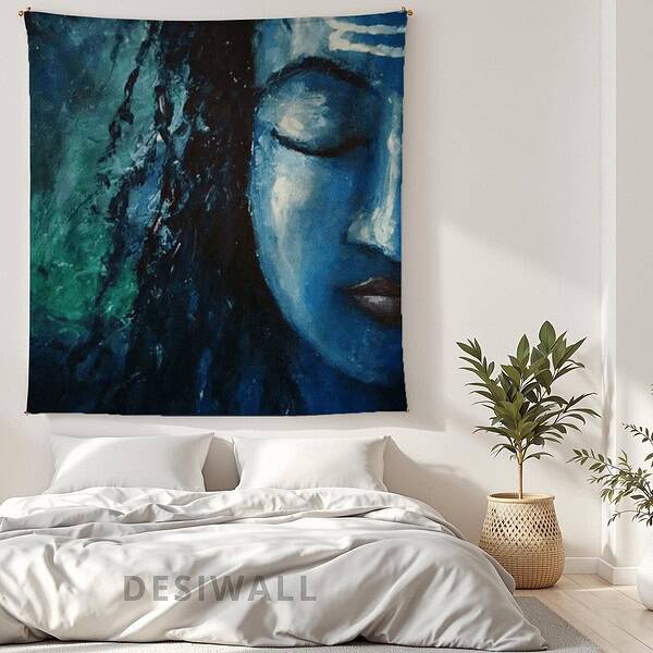 Lord Siva Tapestry Wall Art