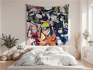Naruto Anime Tapestry Wall Art