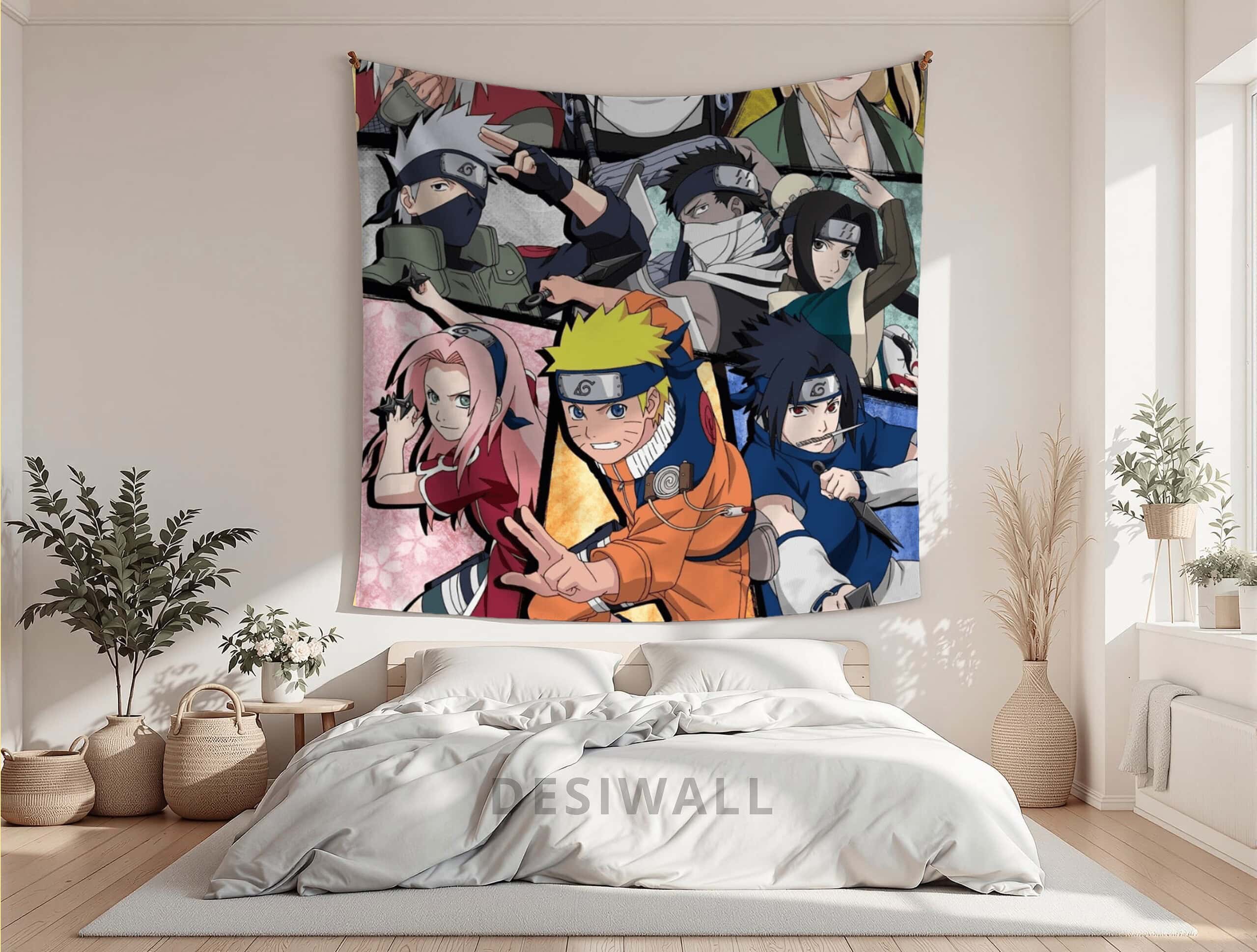 Naruto Anime Tapestry Wall Art