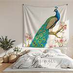 buy peacock painting wall tapestry