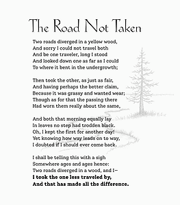 Road less travelled Wall Art